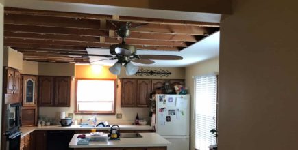 home flooding restoration in commerce township