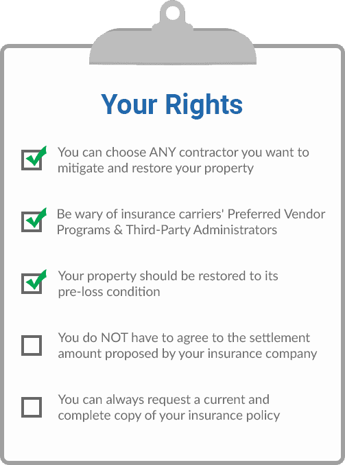 Homeowner Insurance Rights Checklist
